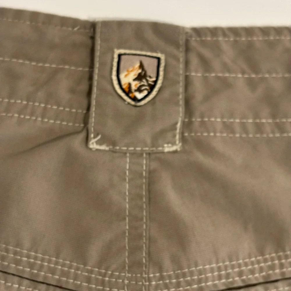 Kuhl Liberator Convertible Pants Mens 38x31 Khaki Tan Stealth Zip Off Hiking